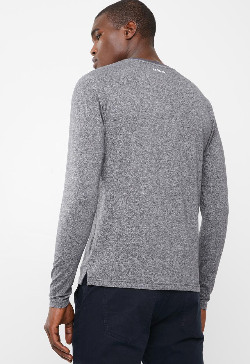 Le Shark - Highgate crew neck tee - grey
