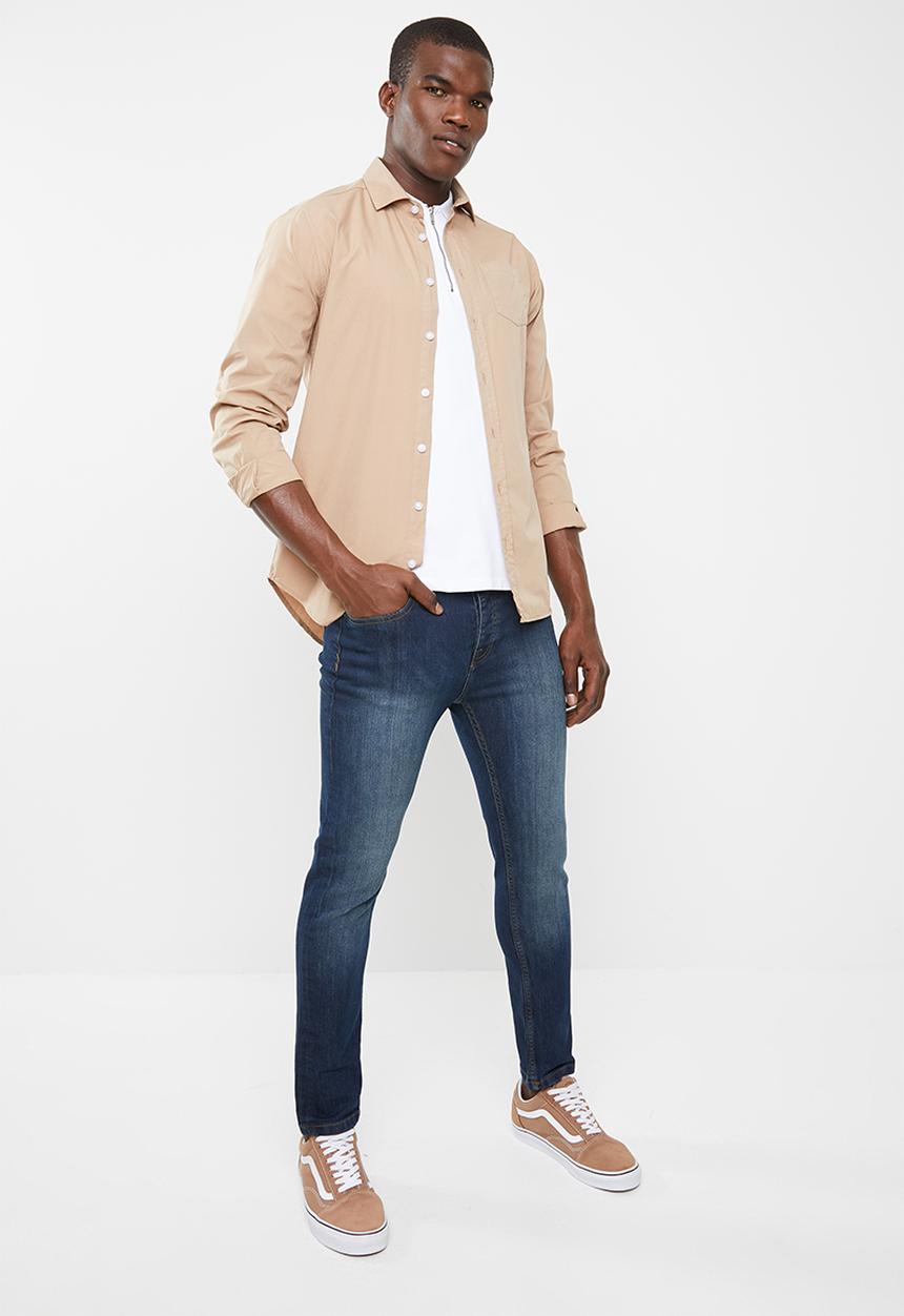 STYLE REPUBLIC - Steve slim fit stretch jeans - blue