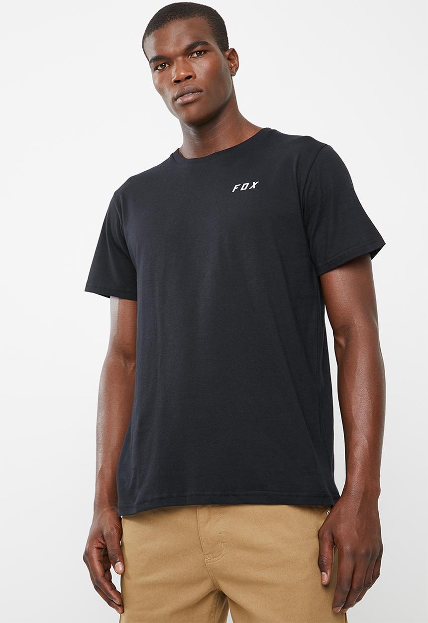 Fox - Leeward T-shirt - black