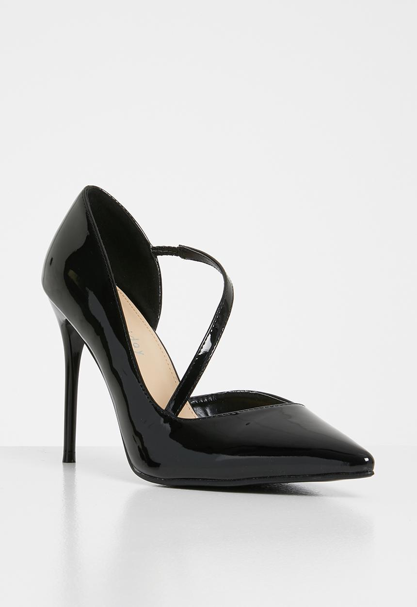 dailyfriday - Rachel court heel - black