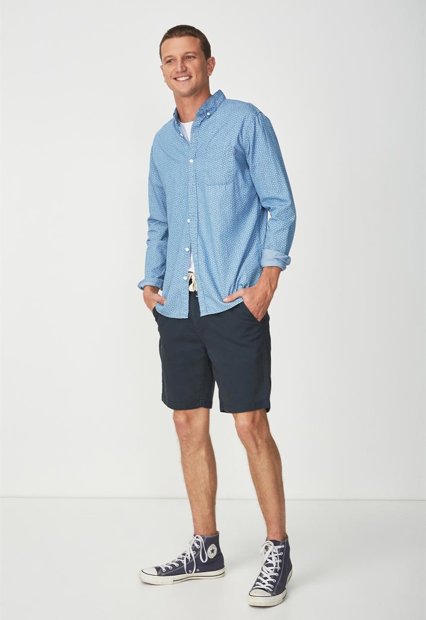 Cotton On - Tailored casual short - navy
