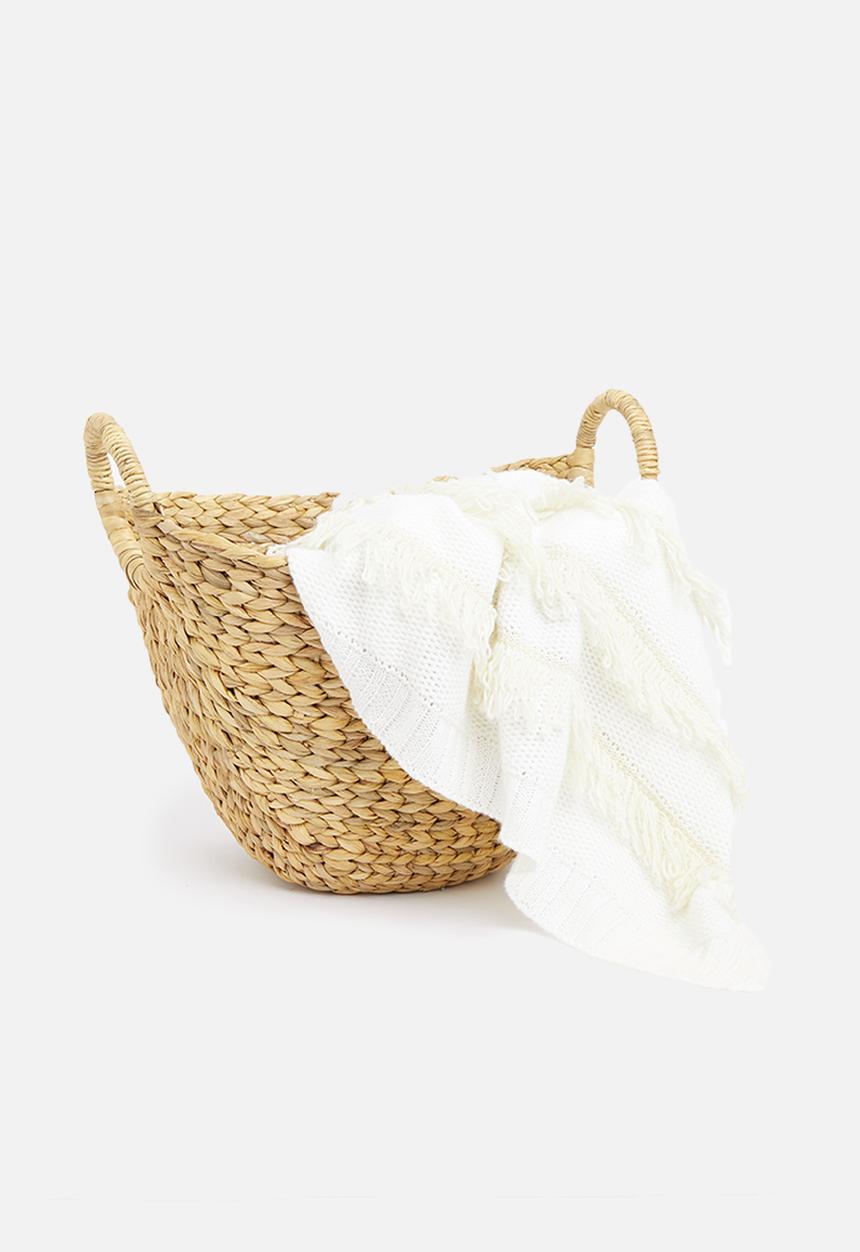 Sixth Floor - Water hyacinth basket small - neutral