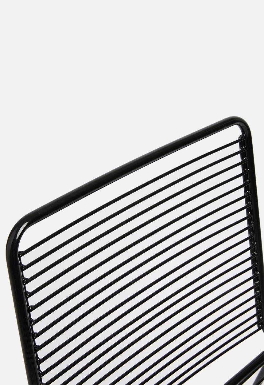 Sixth Floor - Barlow wire chair - black