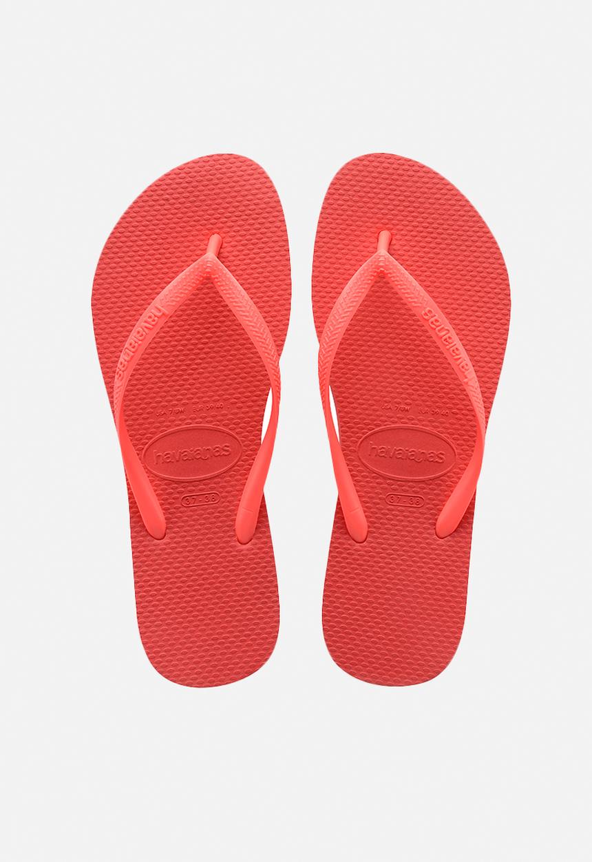 Havaianas - Slim flip flops - coral