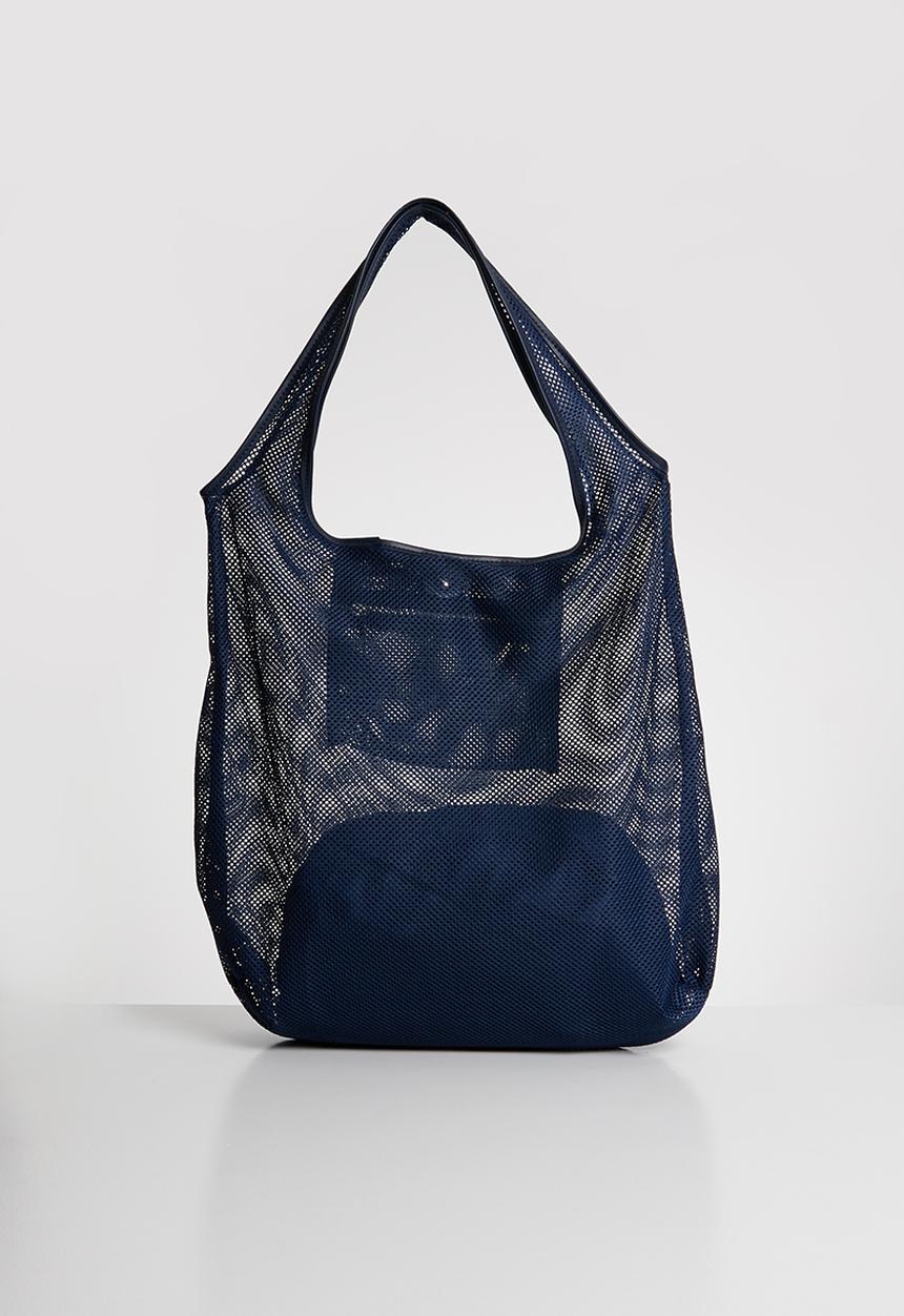 Superbalist - Ivy netted shopper bag - blue