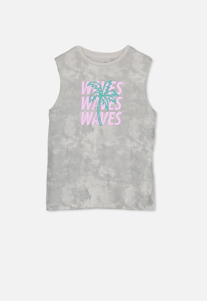 Cotton On - Orson tank - grey