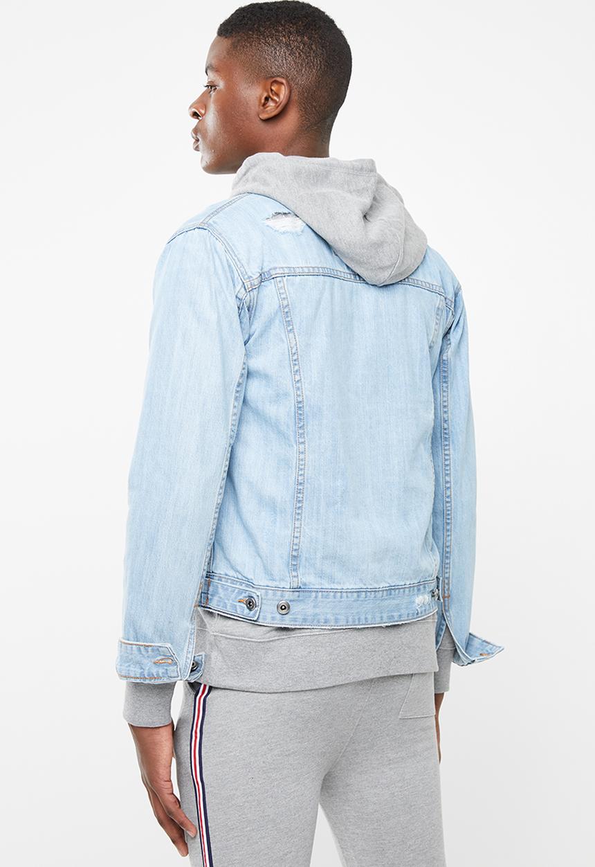 Superbalist - Fashion denim trucker jacket - blue