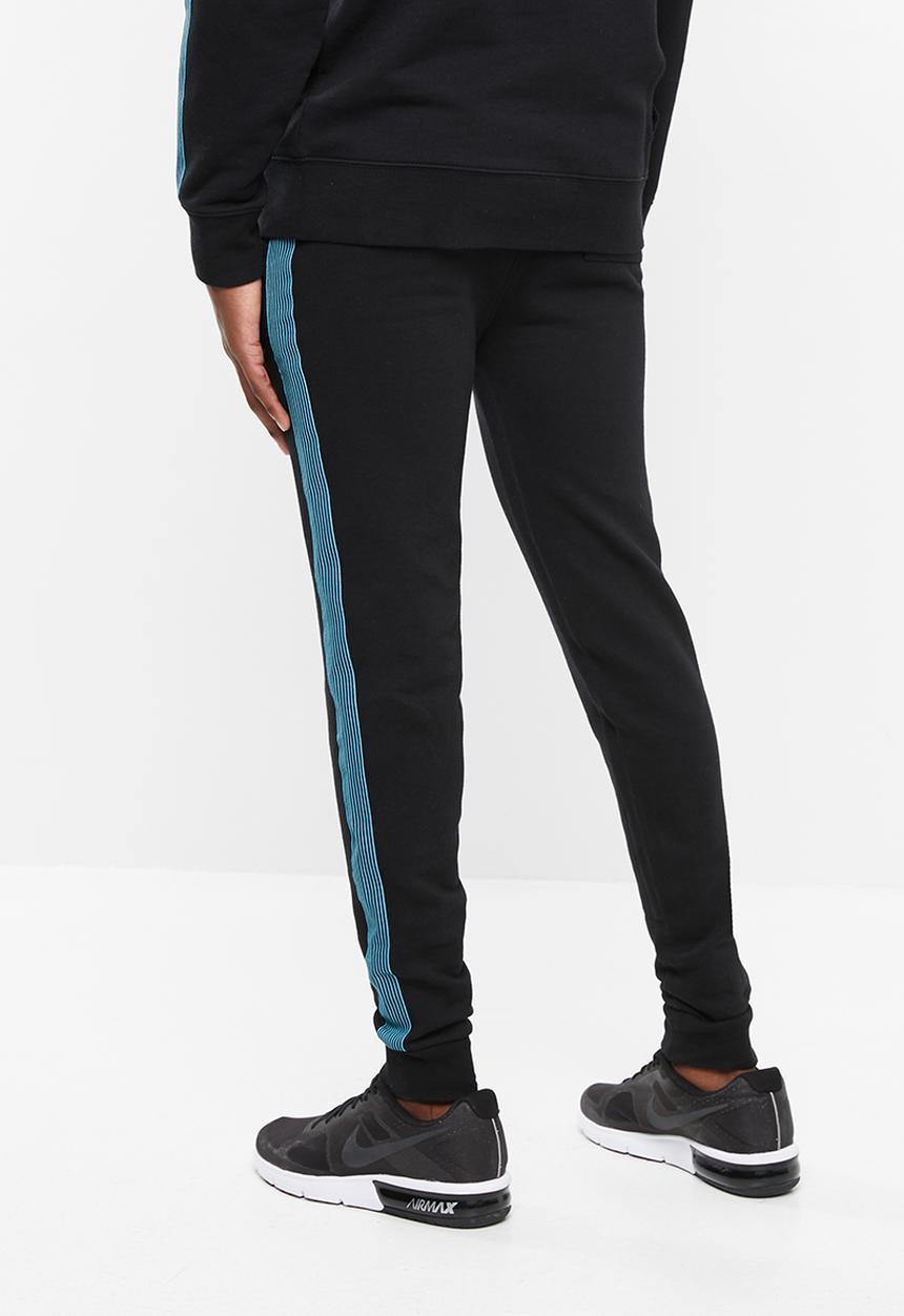 Superbalist - Taped sweat jogger - black