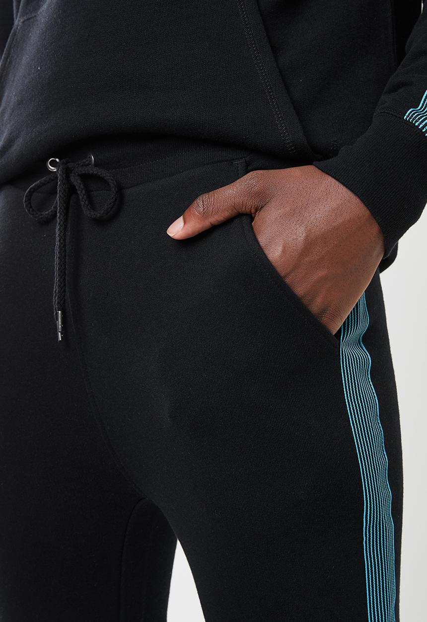 Superbalist - Taped sweat jogger - black