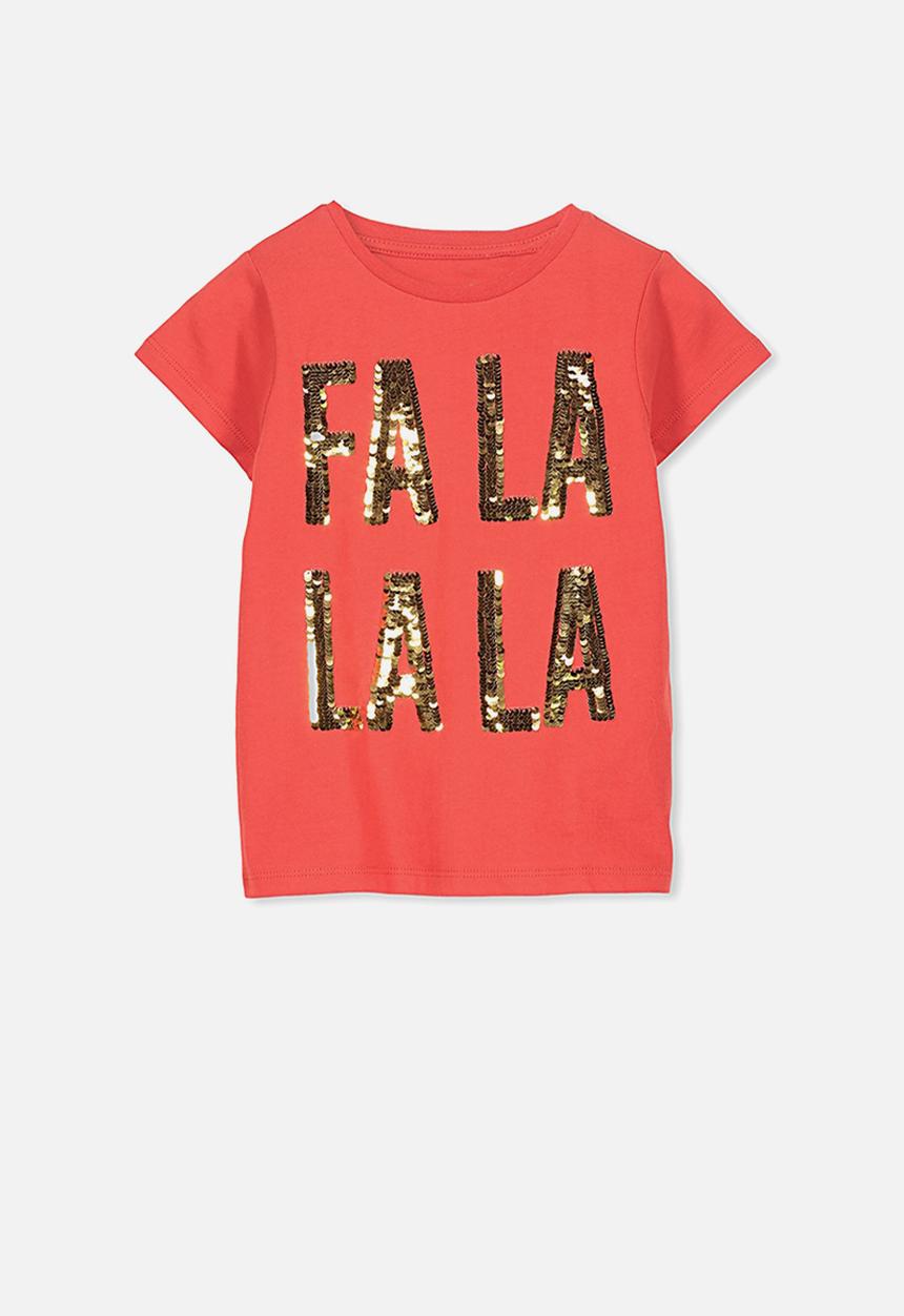 Cotton On - Anna short sleeve tee - red