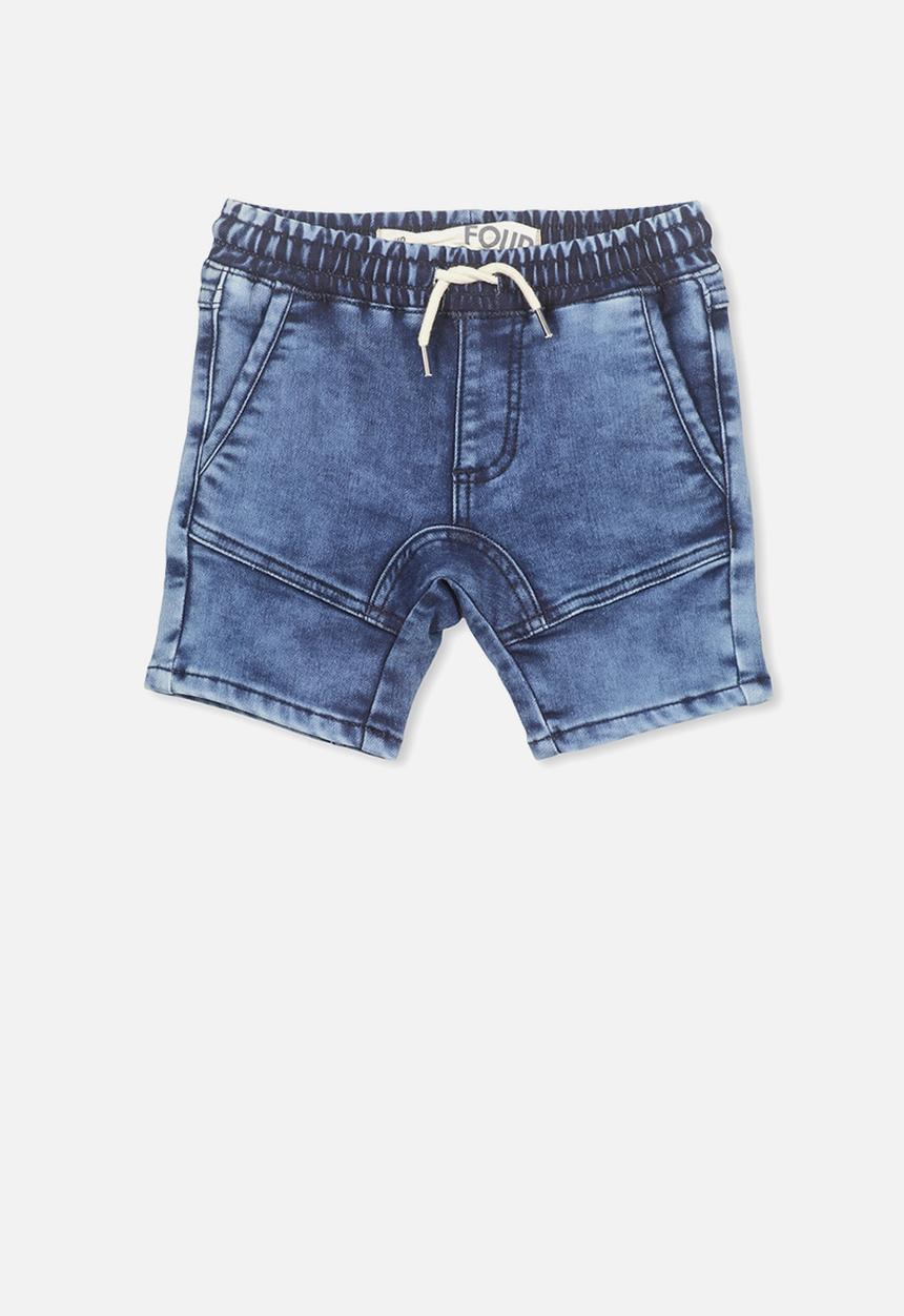 Cotton On - Abe denim short - blue