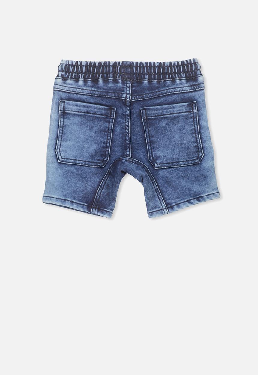 Cotton On - Abe denim short - blue