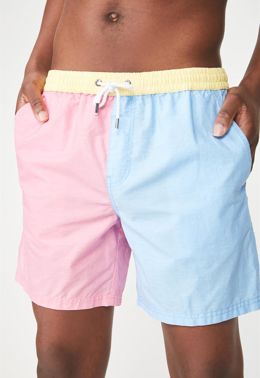 Cotton On - Hoff short - pink & blue 