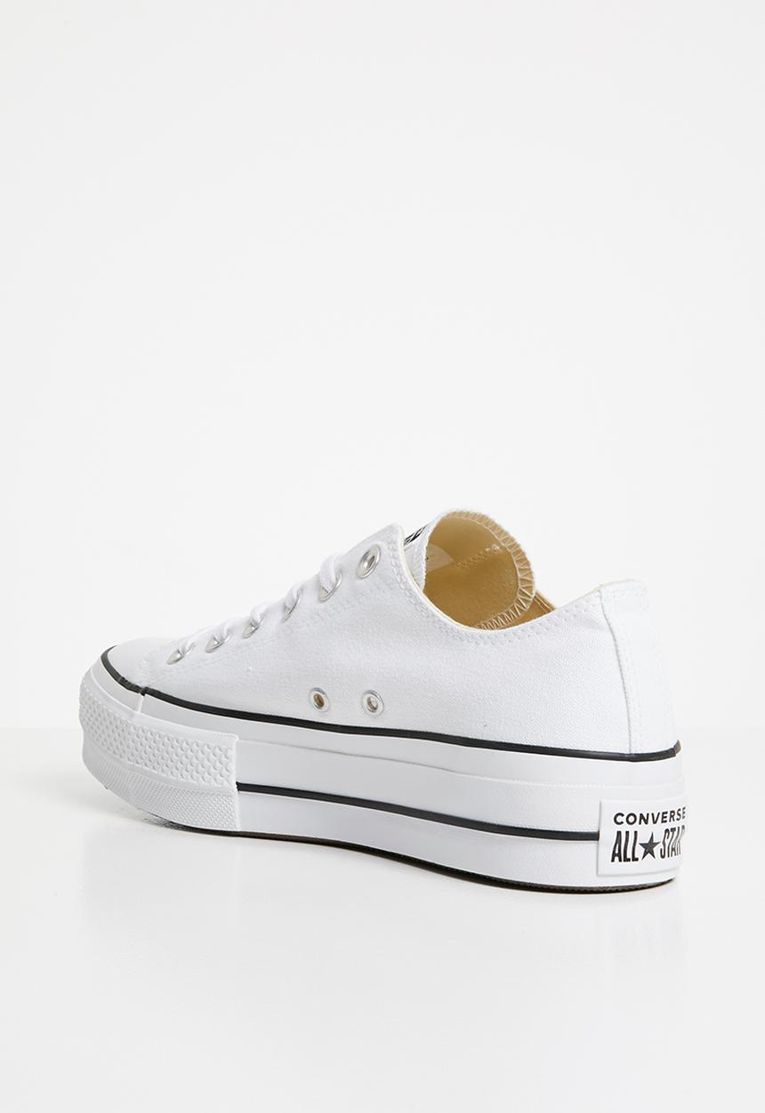 Converse - Chuck Taylor All Star Lift Platform Canvas - White/Black/White