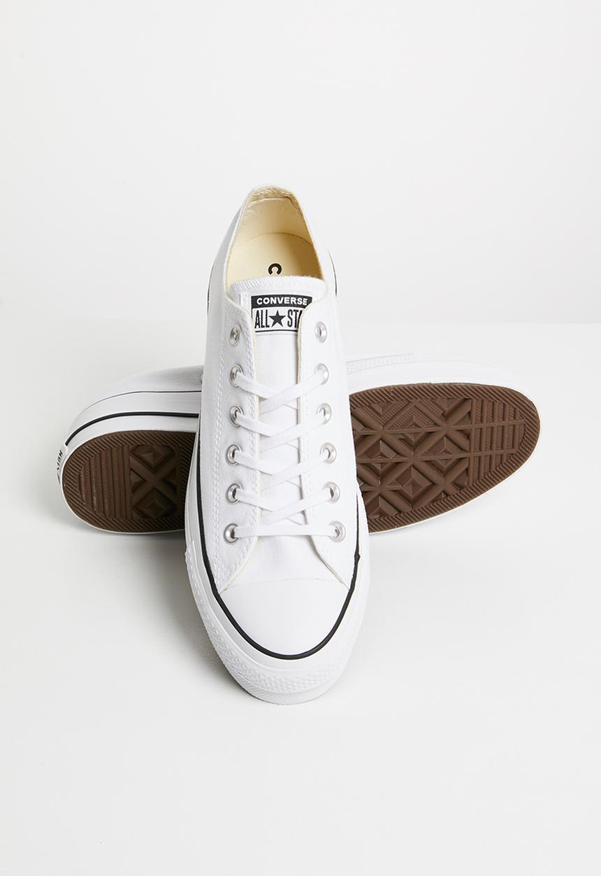 Converse - Chuck Taylor All Star Lift Platform Canvas - White/Black/White