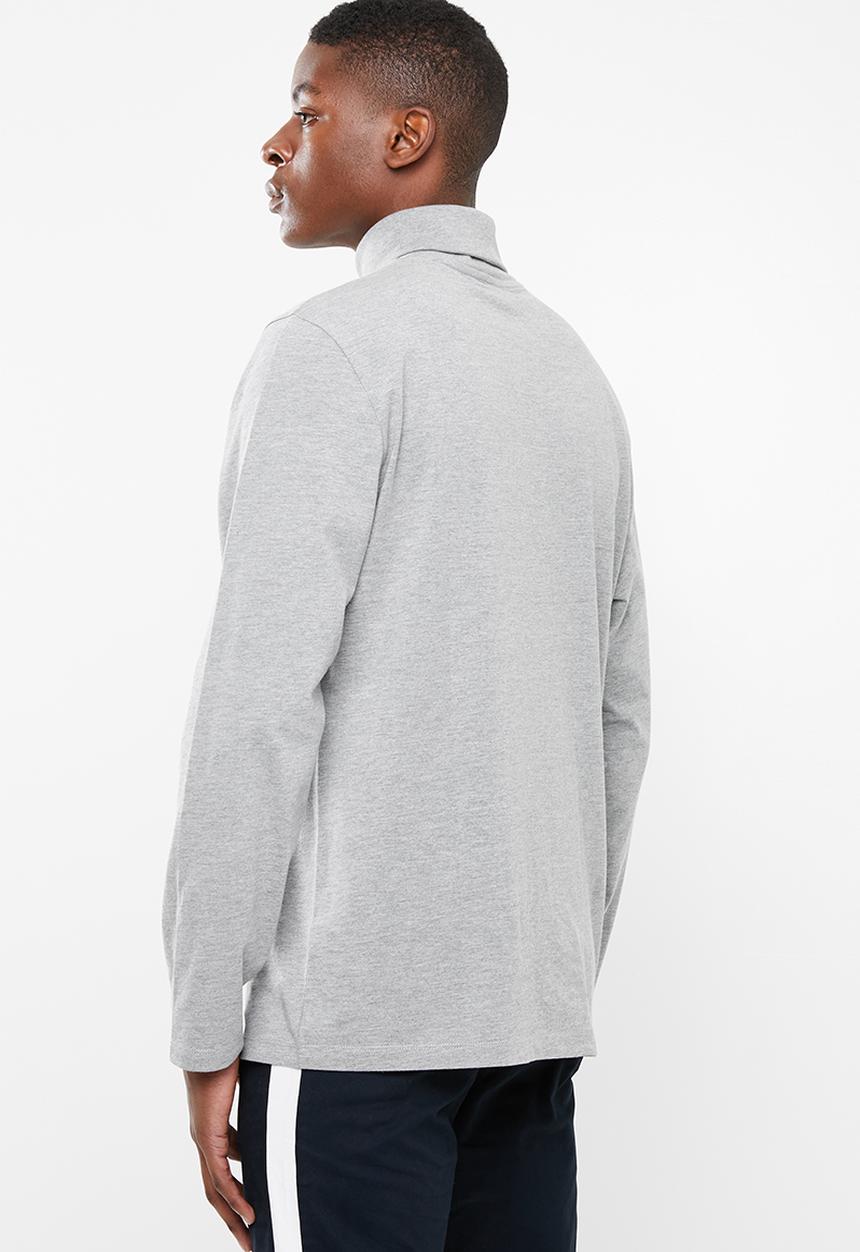 Superbalist - Plain roll neck tee - grey