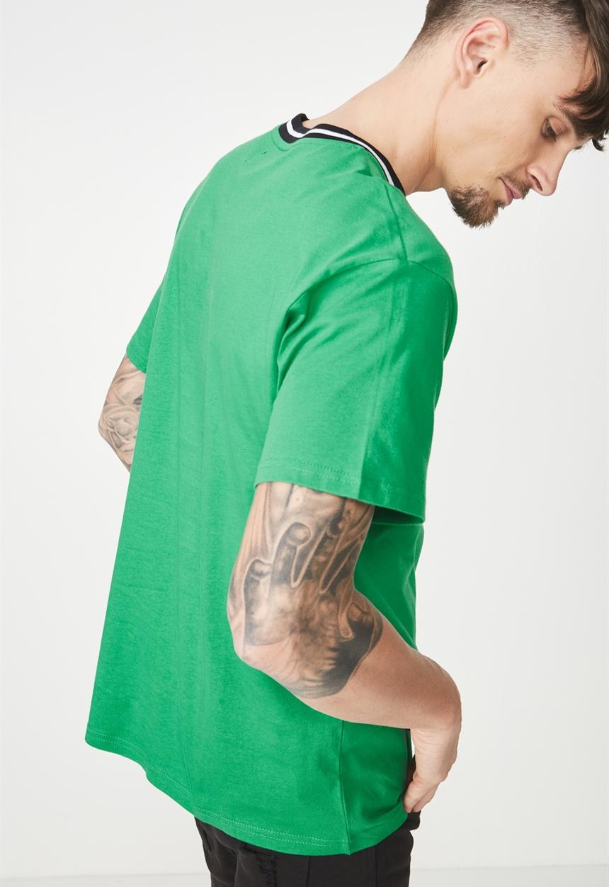 Cotton On - Downtown loose fit tee - green