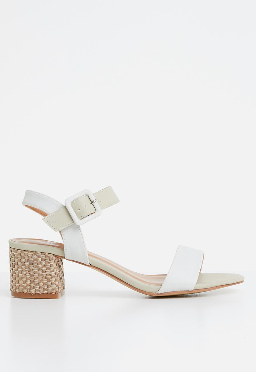 Butterfly Feet - Ankle strap heels - grey