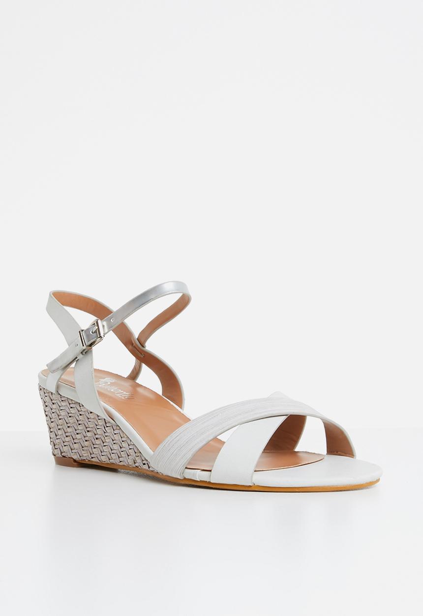Butterfly Feet - Nalayka wedge heel - grey