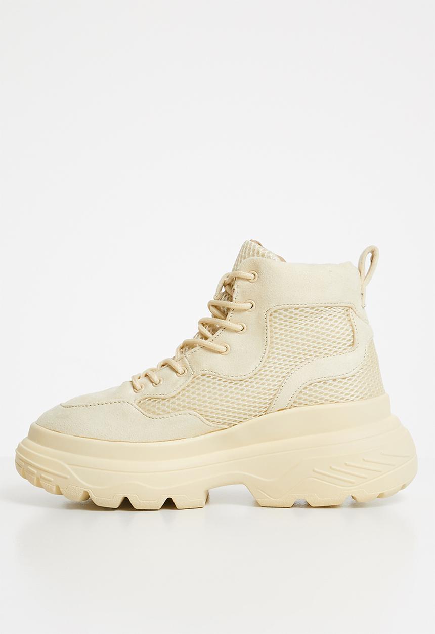 Missguided - Double sole hiking trainer - neutral