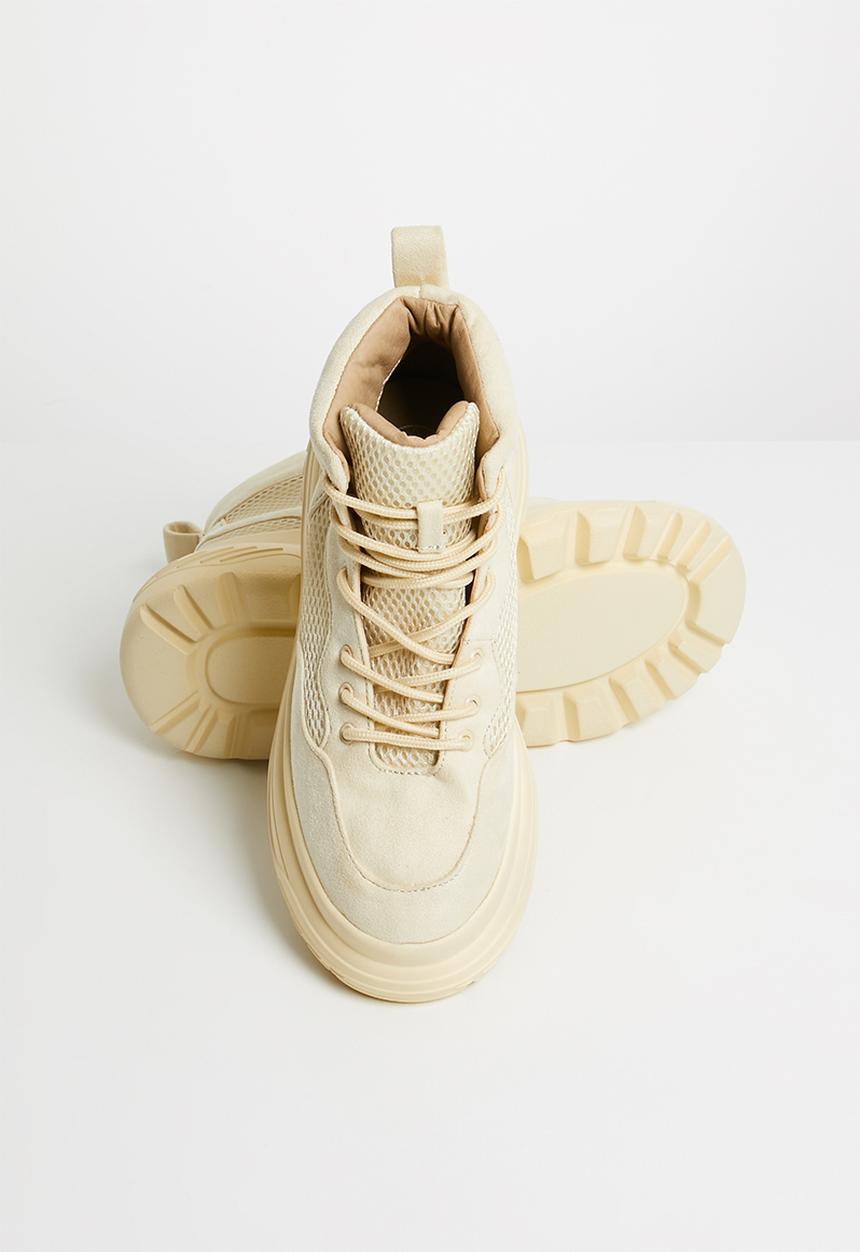 Missguided - Double sole hiking trainer - neutral