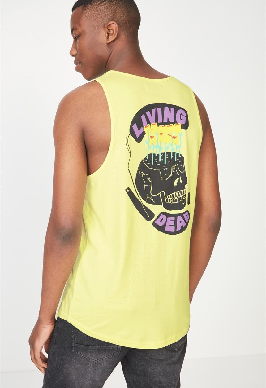 Cotton On - Tbar tank - yellow