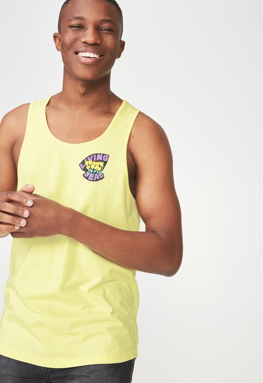 Cotton On - Tbar tank - yellow