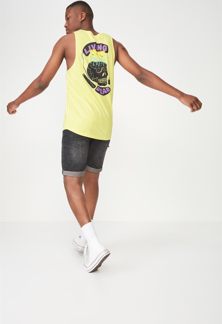 Cotton On - Tbar tank - yellow
