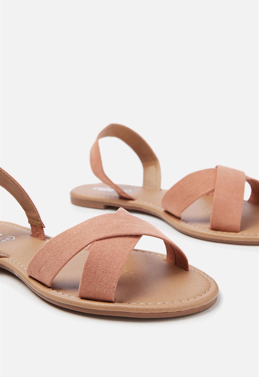 Cotton On - Everyday banting crossover sandal - neutral