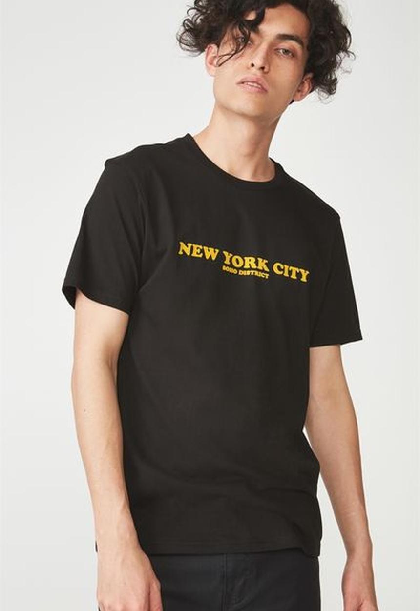 Cotton On - Tbar short sleeve tee - black