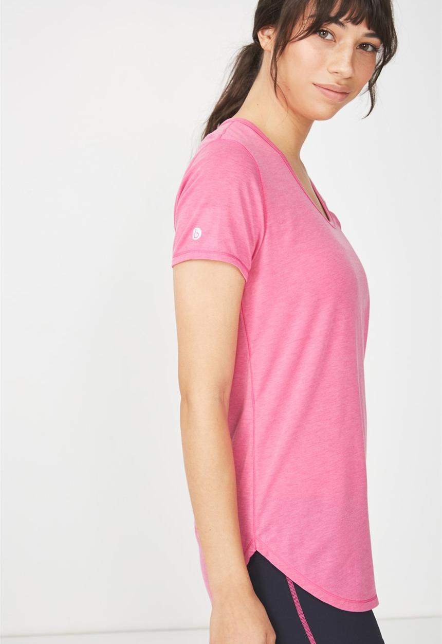 Cotton On - Gym T-shirt - pink
