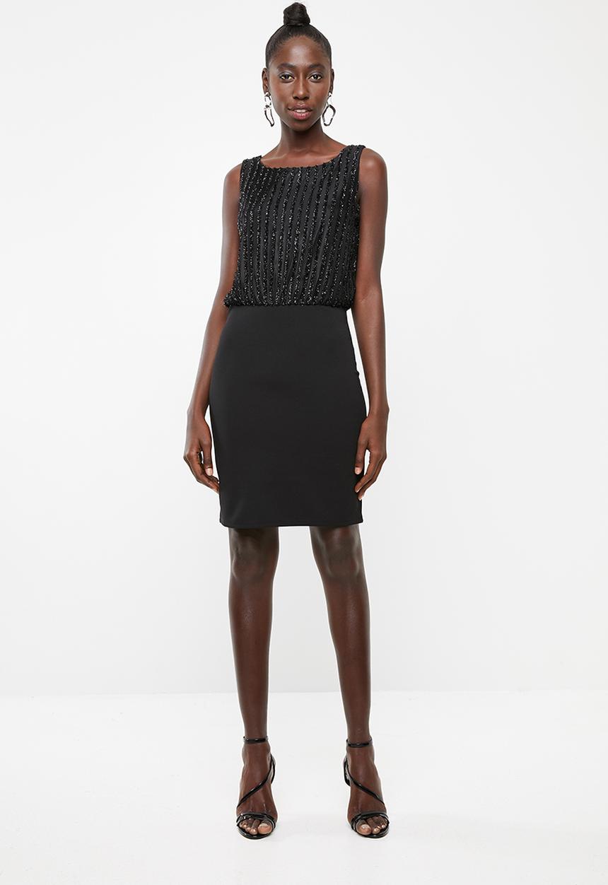 Vero Moda - Shane sleeveless short dress - black