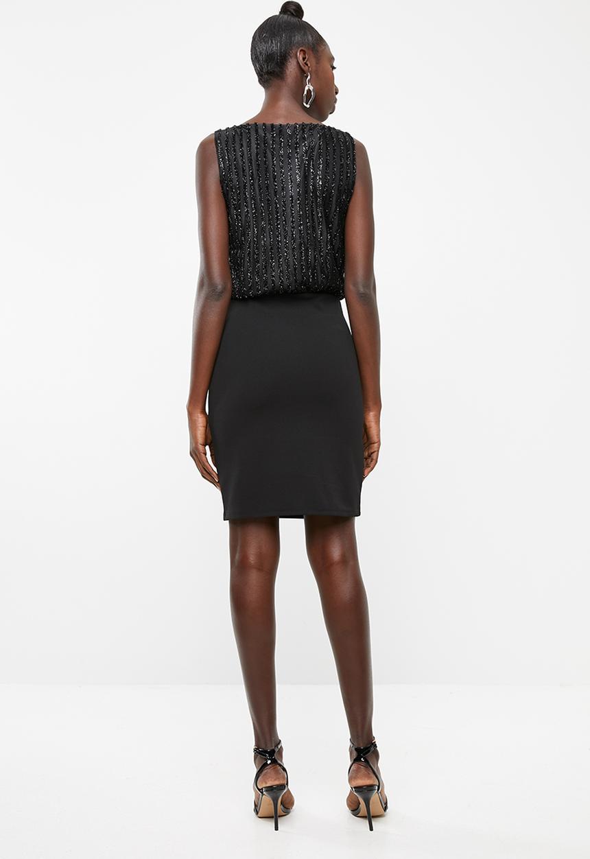 Vero Moda - Shane sleeveless short dress - black
