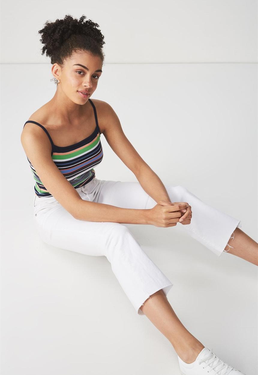Cotton On - Fashion crop cami - multi