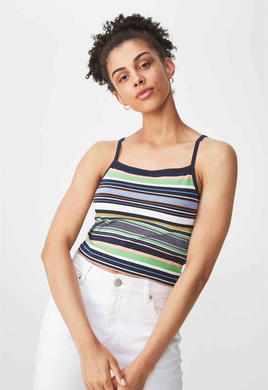 Cotton On - Fashion crop cami - multi