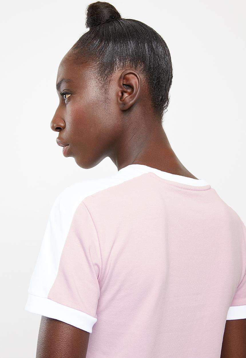 PUMA - Classics tight T7 tee - pink
