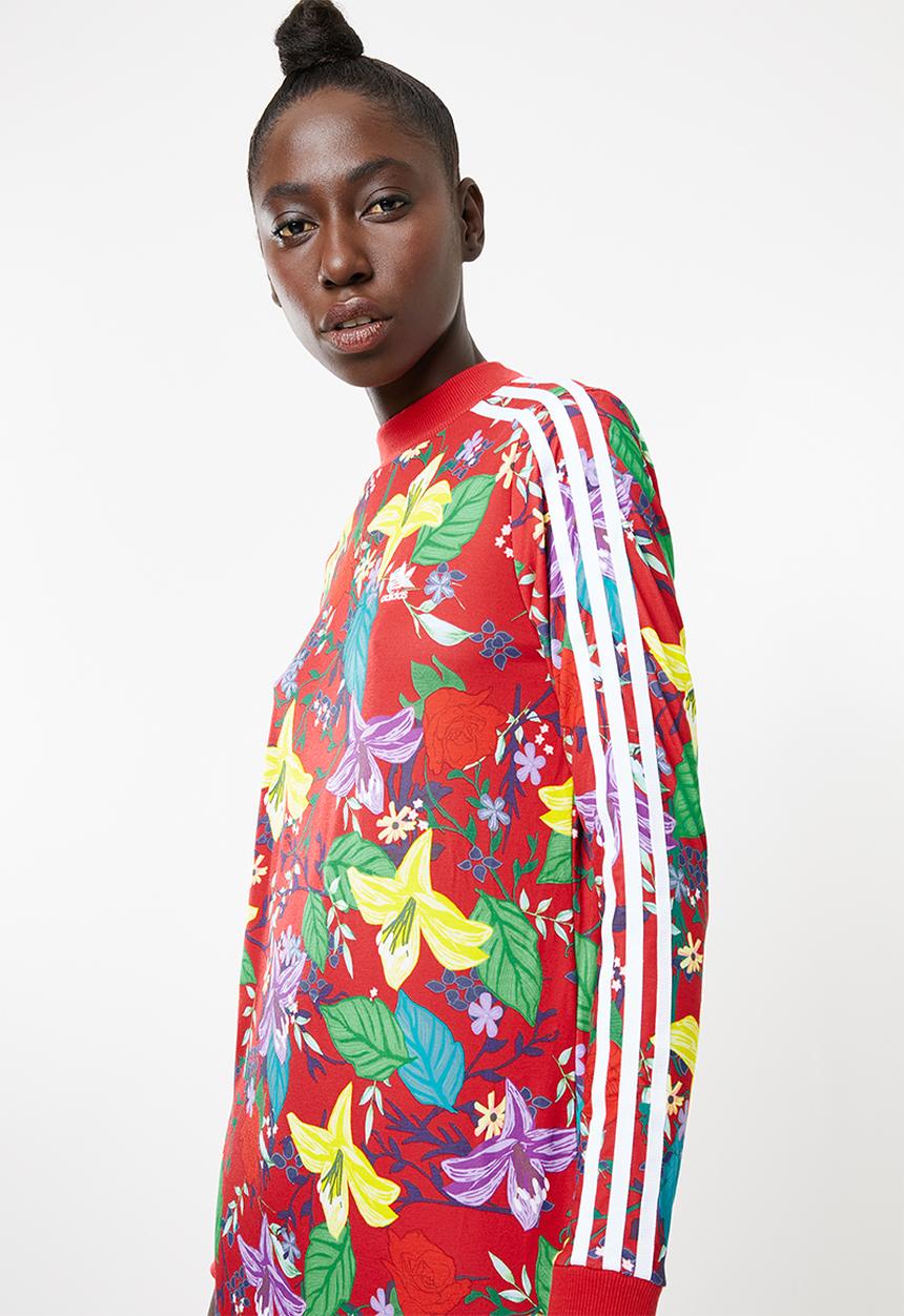 adidas Originals - Graphic dress long sleeve - multi