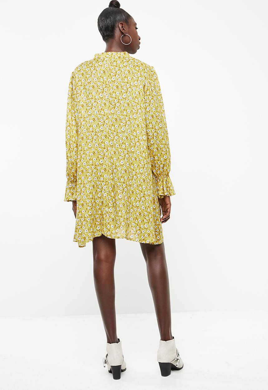 Superbalist - Peasant dress - yellow