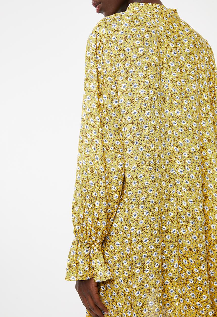 Superbalist - Peasant dress - yellow