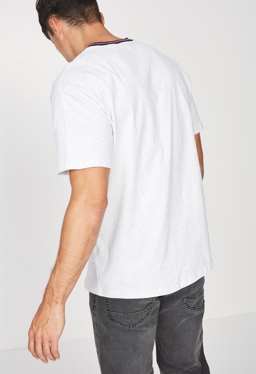 Cotton On - Downtown loose fit tee - white 