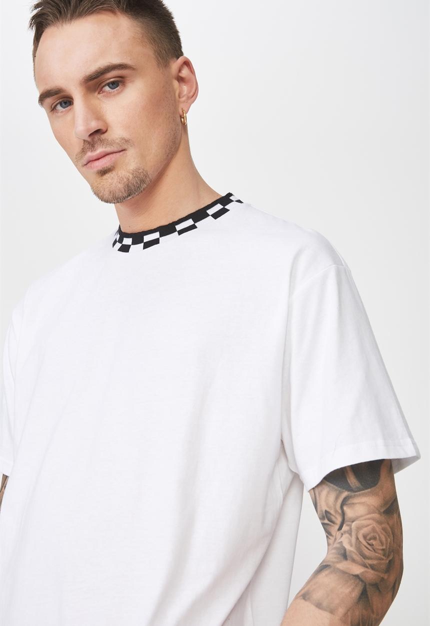 Cotton On - Downtown loose fit tee -white