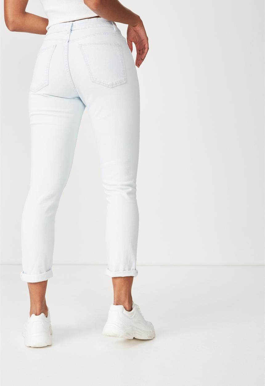 Cotton On - High rise 90's stretch jean - blue 