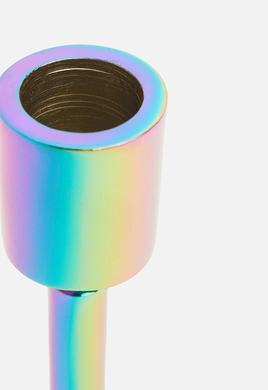Sixth Floor - Rainbow candle holder - multi