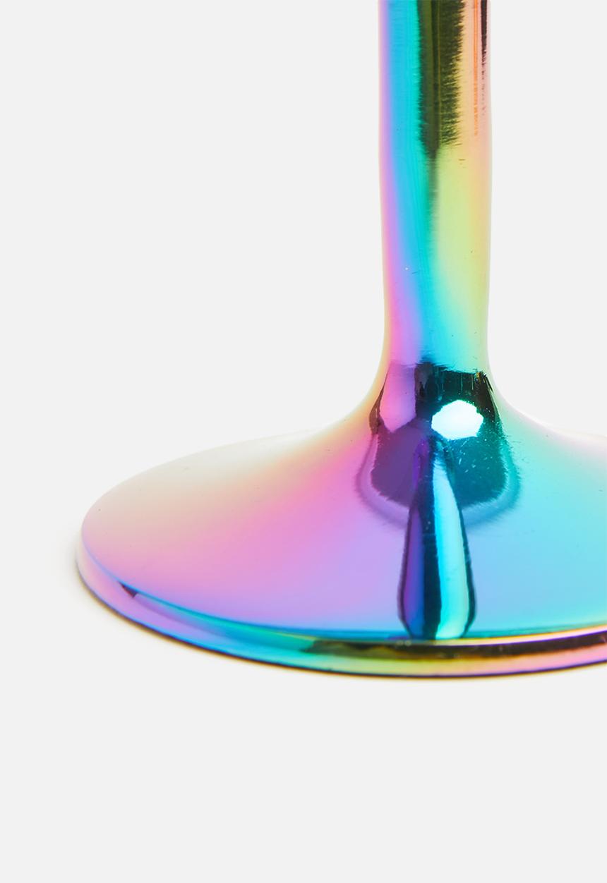 Sixth Floor - Rainbow candle holder - multi