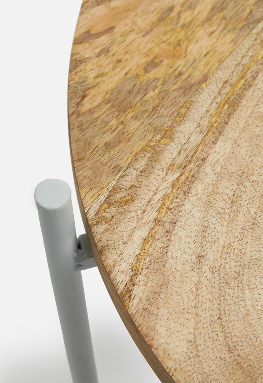 Sixth Floor - Dianara tray table - grey & wood 