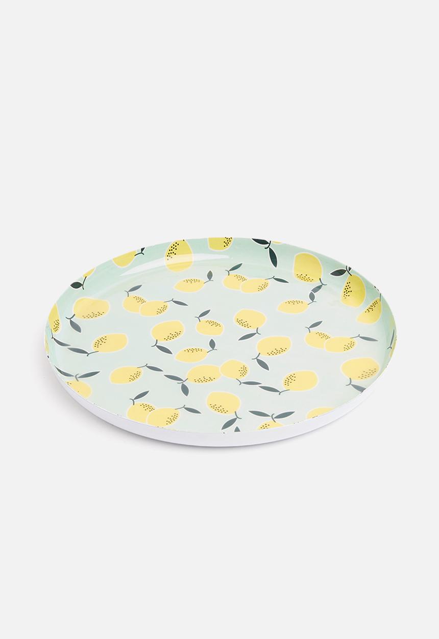 Sixth Floor - Lemon tray - blue 