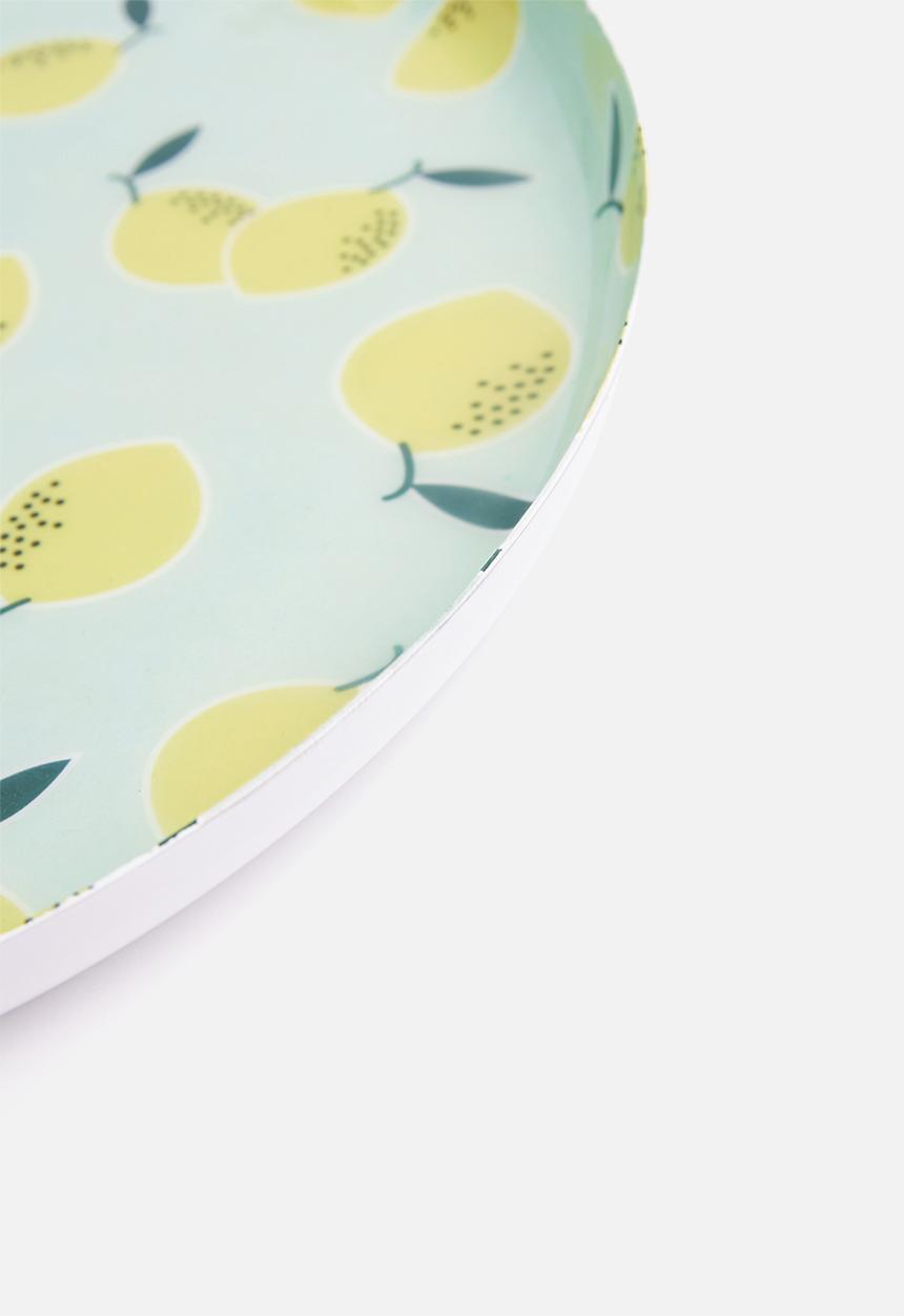 Sixth Floor - Lemon tray - blue 