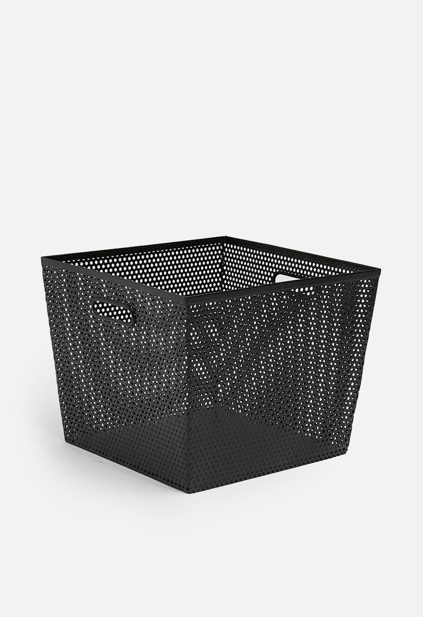 Sixth Floor - Aren storage basket - black 