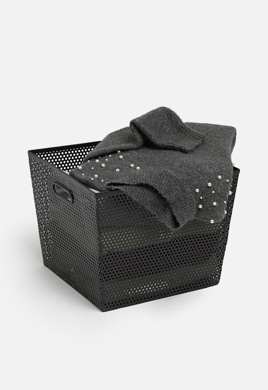 Sixth Floor - Aren storage basket - black 