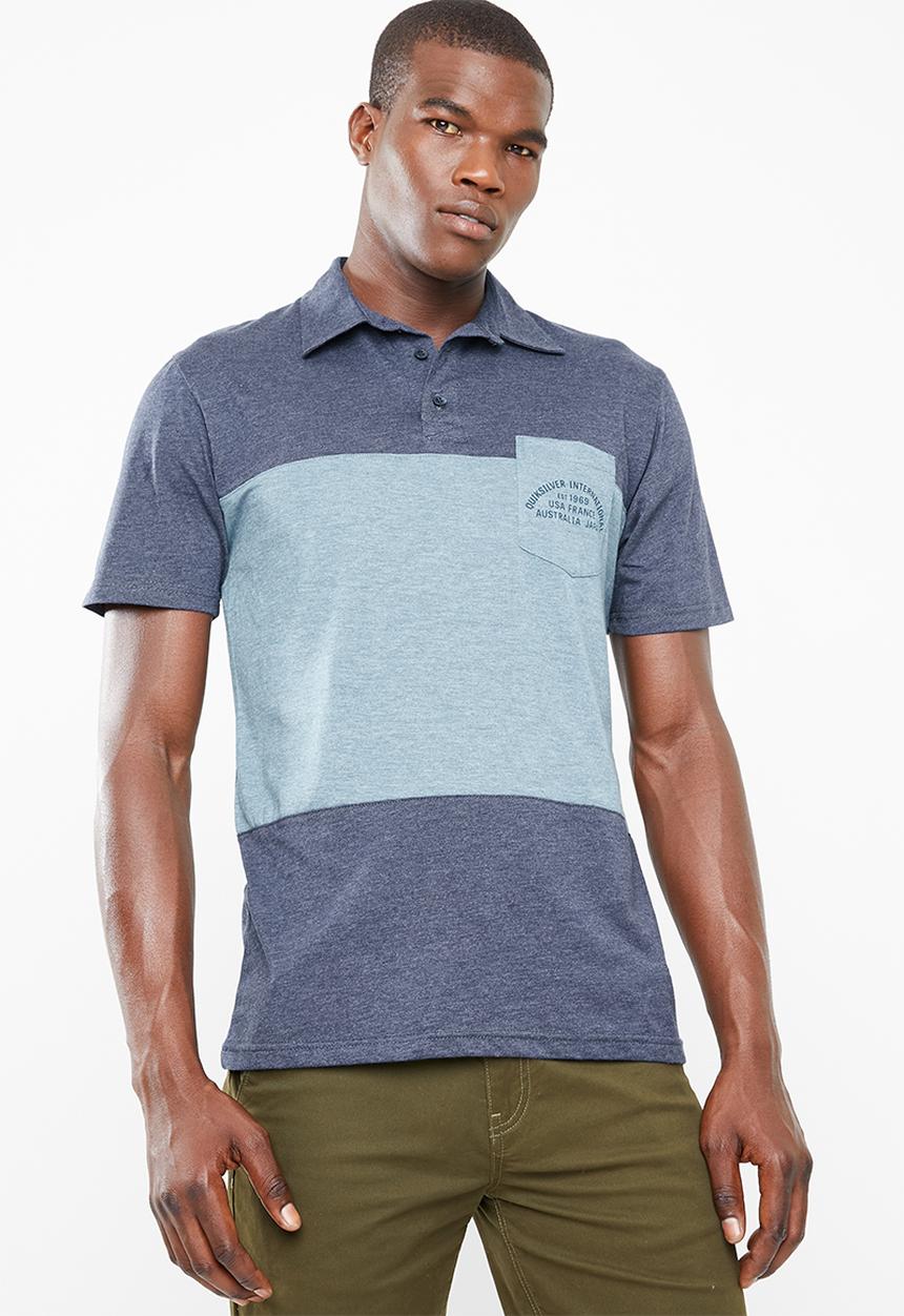 Quiksilver - Kosta golfer - navy & blue 